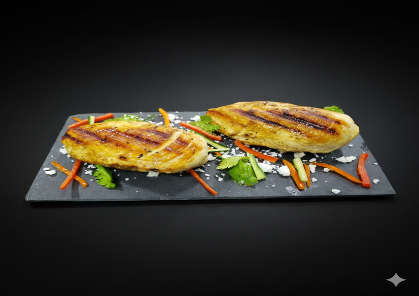 PECHUGA DE POLLO GRILLADA 160 GRS - 6 UNIDADES AL VACIO CONGELADO